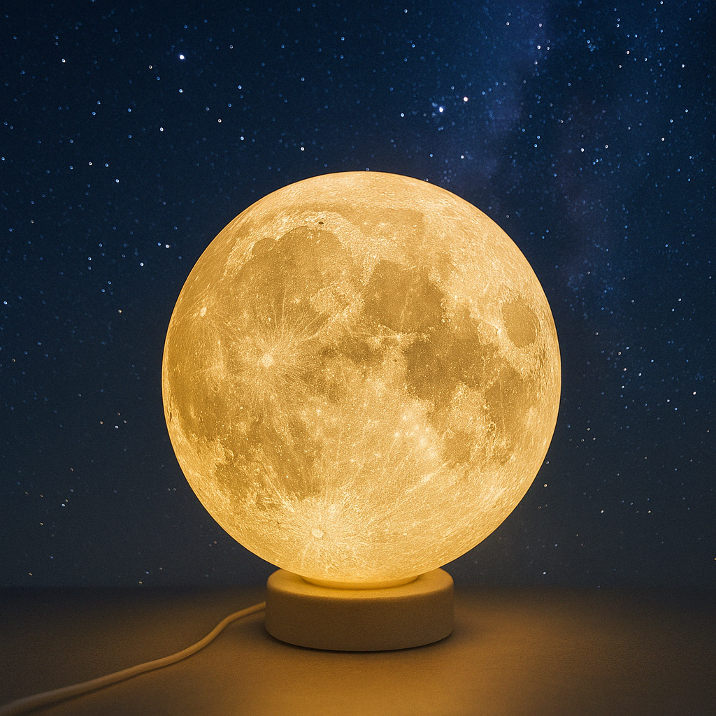 Moon lamp LED white - Premium Quality