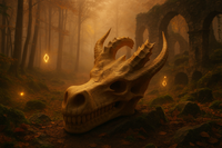 Draken Schedel -Premium Quality