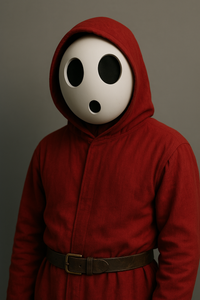 Shy Guy Maske – Kultig und geheimnisvoll – Premium Qualität