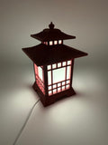 Japanse Pagode Lamp – Unieke LED Tafellamp met Afstandsbediening | Sfeervolle Oriëntaalse Decoratie