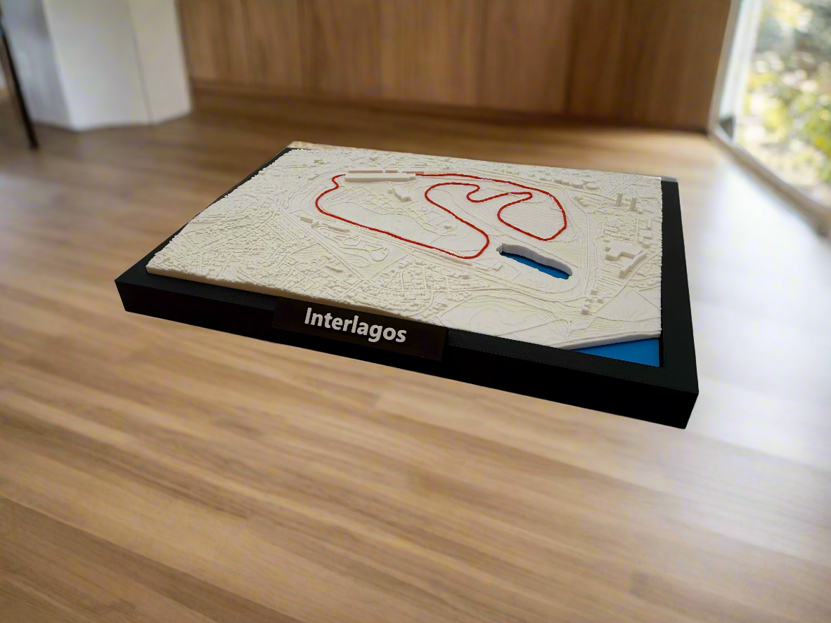 Miniature F1 Circuit: Interlagos -Premium Quality