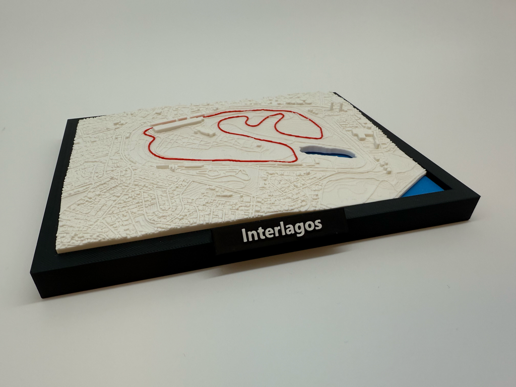 Miniature F1 Circuit: Interlagos -Premium Quality
