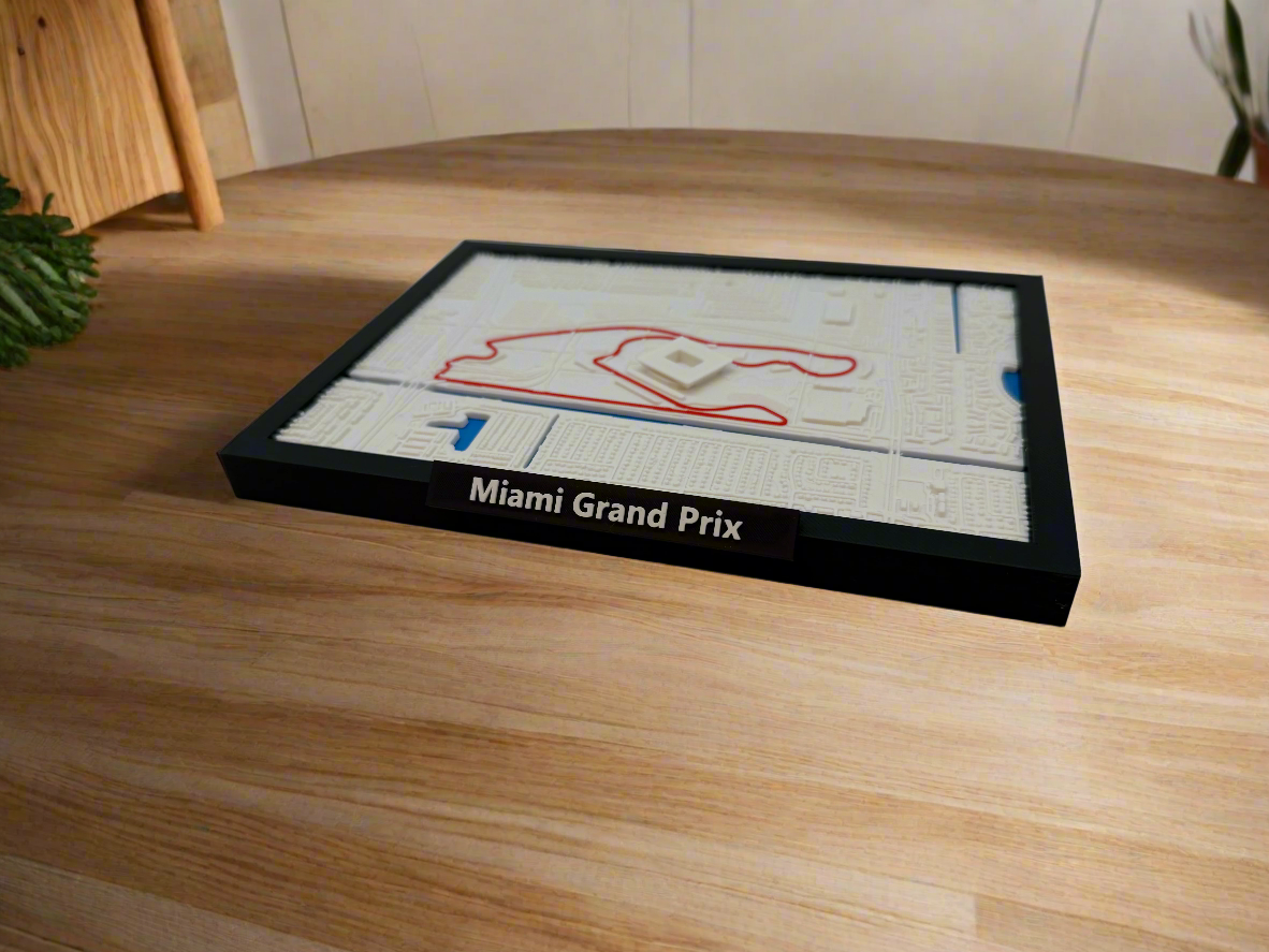 Miniature F1 Circuit: Miami - Premium Quality