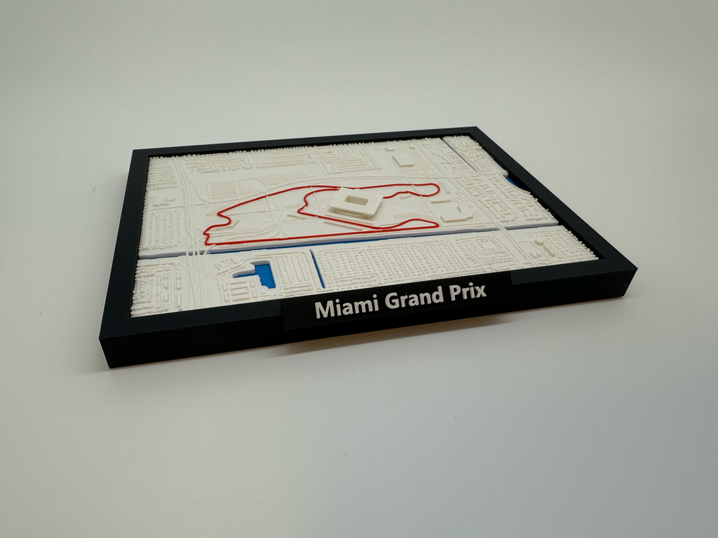 Miniature F1 Circuit: Miami - Premium Quality
