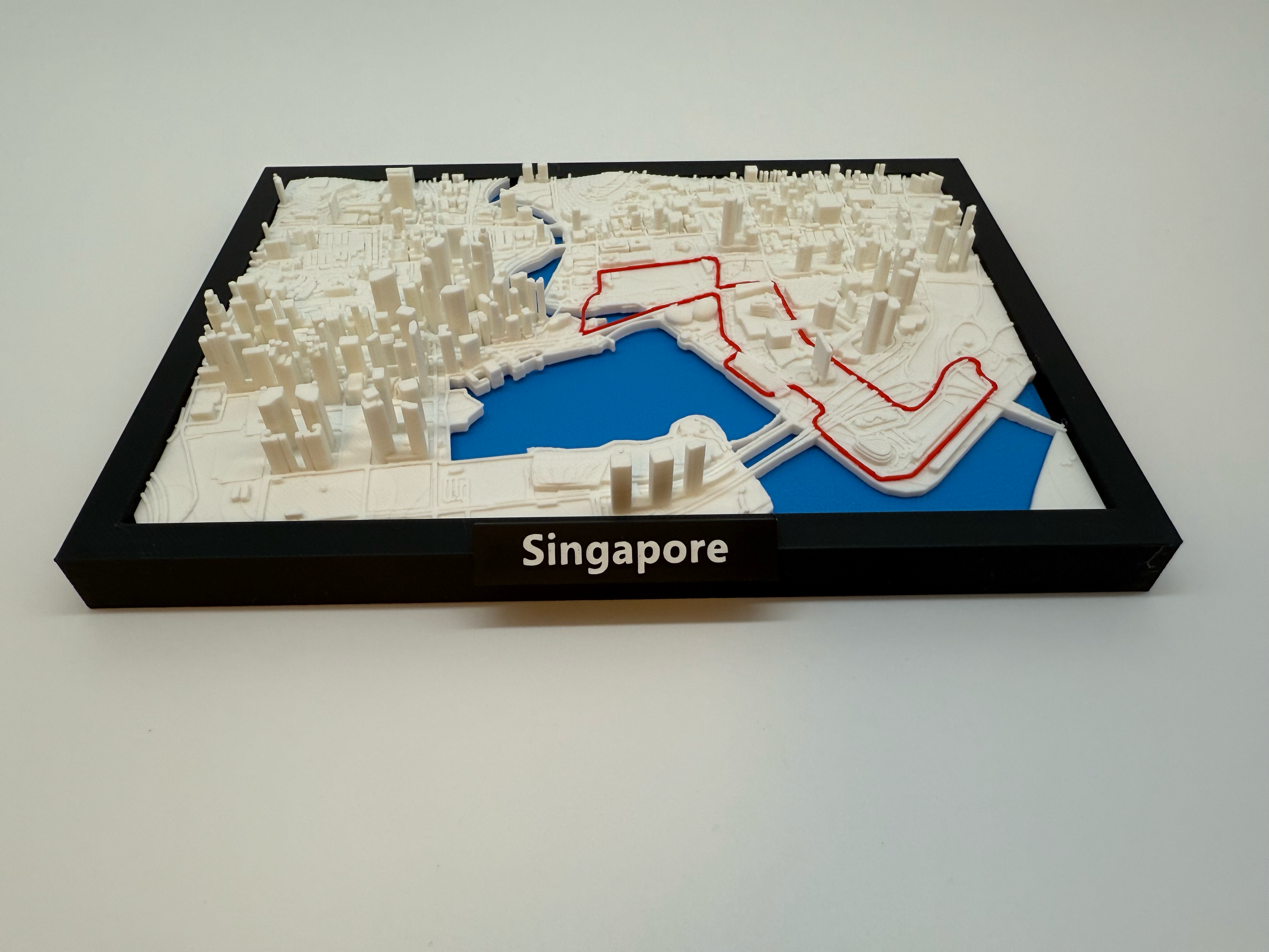 Miniatuur F1 Circuit: Singapore - Premium Quality