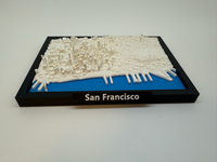 3D miniatuur stad: San Francisco