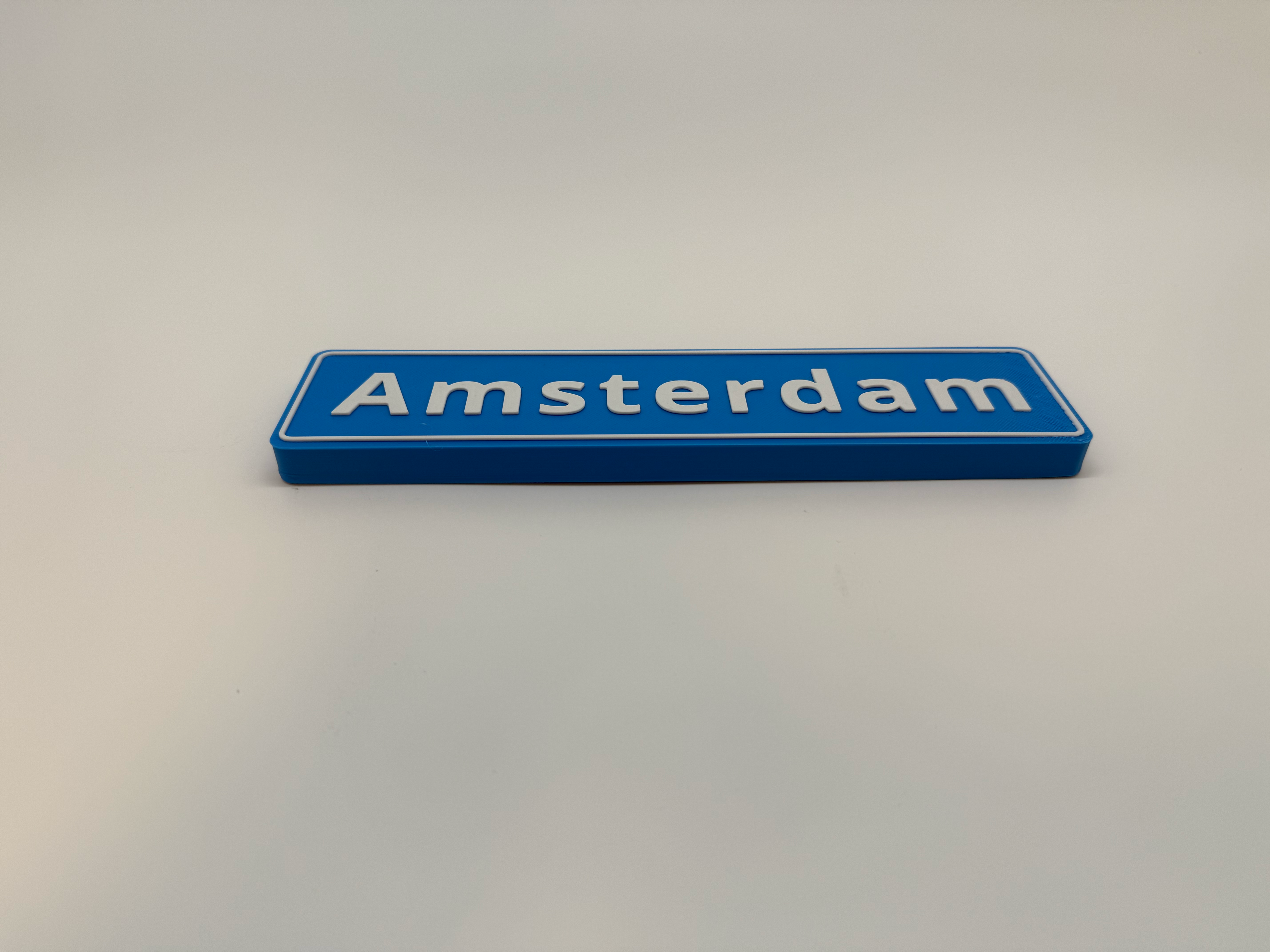 Naambord Amsterdam - Premium Quality