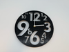 Moderne Wandklok zwart/wit - Premium Quality