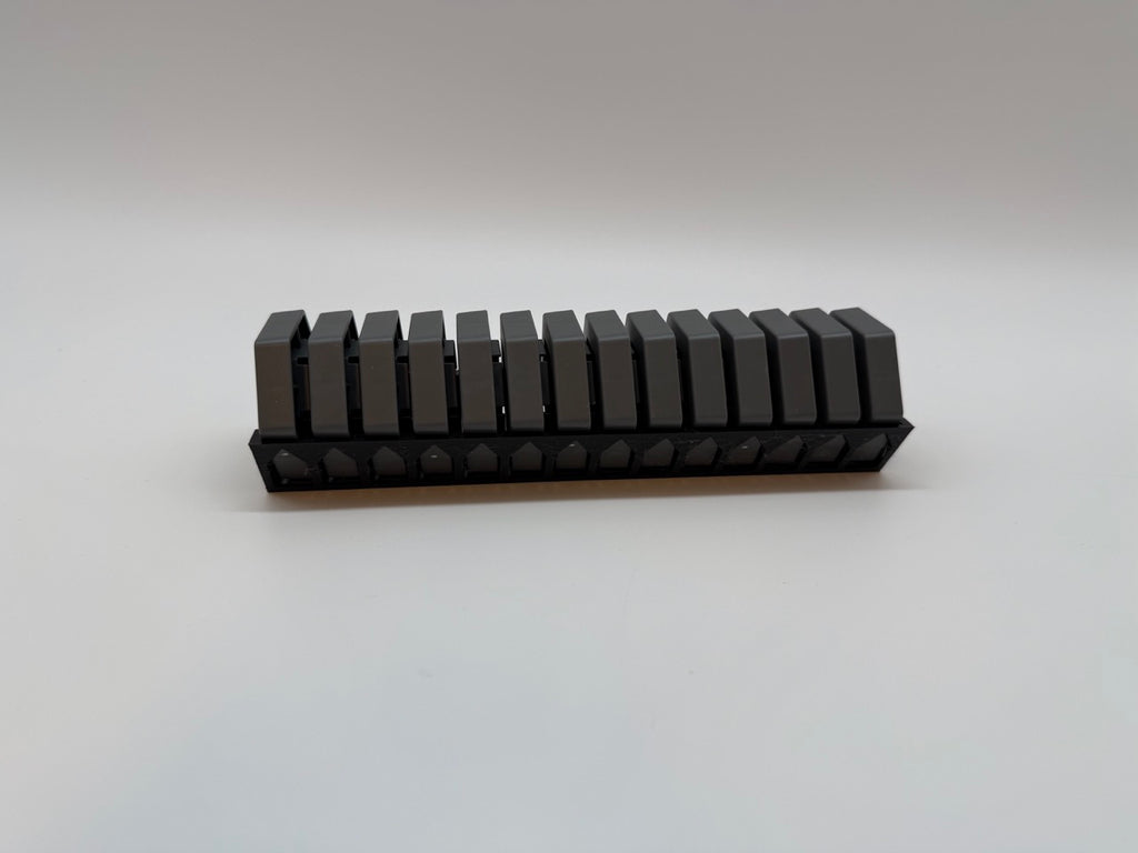 GraviTrax Compatible Ball Track Holder – 12-Way, Black - Premium Quality