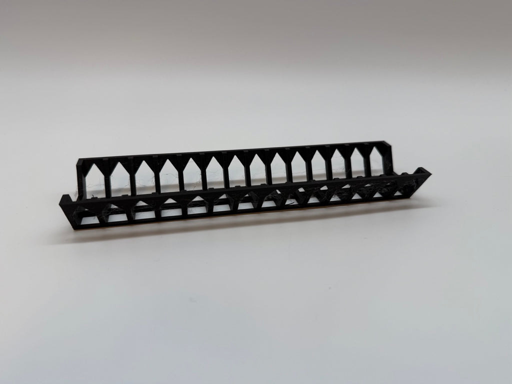 GraviTrax Compatible Ball Track Holder – 12-Way, Black - Premium Quality