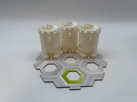 GraviTrax-kompatible Burgtürme – 3er-Set, Weiß – Premium-Qualität