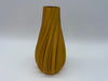 Stilvolle 3D-gedruckte Vase mit modernem, gedrehtem Design – Premium-Qualität