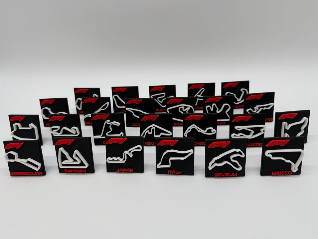 F1 Circuit Display – Stijlvol Verzamelitem voor Formule 1 Fans