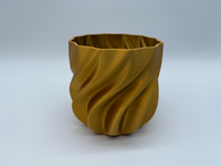 Gedraaid Design Vaas – Bloempot – Modern Golvend Kunstobject