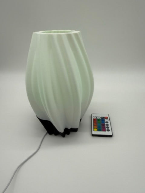 Design Table Lamp 'Waves' with Color Change and Remote Control – Modern Mood Lamp